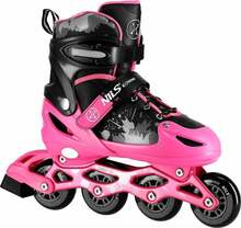 Rulluisud Nils Extreme Roxy NA18137A, 35-38, must/roosa