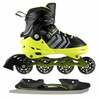 Rulluisud Nils Extreme NH18192, M (34-38), must/roheline