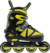 Rulluisud CoolSlide Butters YB, 39-42, kollane/must/roheline