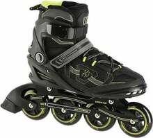 Rulluisud Nils Extreme NA9157, 39, must/kollane