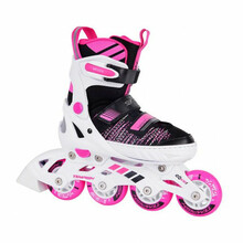 Rulluisud Tempish Gokid Girl, 33-36, valge/roosa