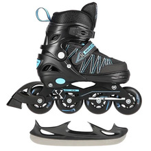 Rulluisud Nils Extreme NH11912, sinine/must, 39-42