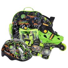 Rulluisud Tempish Racer Baby, 26-29, must/roheline