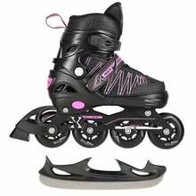 Rulluisud Nils Extreme NH11912, L (39-42), must/roosa