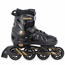 Rulluisud Raven Expert, 43-46, kuld/must