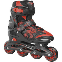 Rulluisud Roces Jokey 3.0 Boy, 34-37, must-punane