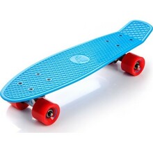 Rula Meteor Pennyboard, punane/neoon-sinine/hõbe