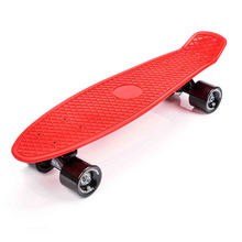 Rula Meteor Pennyboard, 56 cm, punane/must