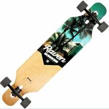 Longboard Raven Miami, 105 cm, sinine/pruun/must