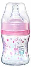 Lutipudel BabyOno Wide Neck 402/02, 0 kuud, 120 ml, roosa