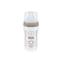 Toidupudel NUK Perfect Match silikoonist lutiga, M suurus, 260 ml