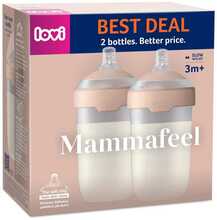 Lutipudelite komplekt Lovi Mammafeel, 0596, 2x250 ml, roosa