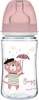Lutipudel Canpol Babies Bonjour Paris, laia kaelaga, 240 ml, roosa