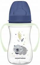 Lutipudel Canpol Babies EasyStart Sleepy Koala, 3+ kuud, 240 ml, sinine