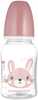 Kitsa kaelaga pudel Canpol Babies Cute Animals, roosa, 120 ml