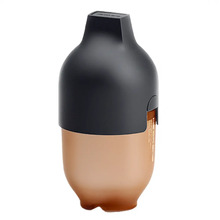 Toidupudel Heorshe Ultra Wide Neck, 240 ml, 6+ kuud, must