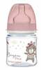 Beebipudel Canpol Babies Bonjour Paris, laia kaelaga, roosa, 120 ml