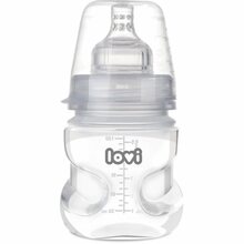 Lutipudel Lovi Medical+ laia kaelaga, 0m+, 150 ml
