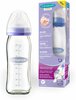 Toidupudel Lansinoh klaasist luti ja pudeliga, 240 ml