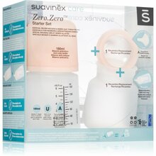 Pudelite komplekt Suavinex Zero Zero Starter Set, 0+, 180 ml, roosa