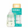 Koolikutevastane lutipudel Baboo, laia kaelaga, Peachy Keen, 180 ml, 0+ kuud