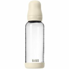 Toidupudel BIBS klaasist, Round, Ivory, 240 ml