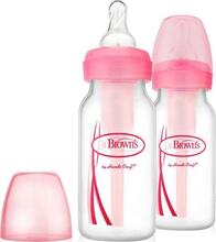 Lutipudel Dr. Brown's OPTIONS+, 2 tk, 120 ml, roosa