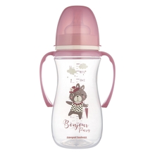 Lutipudel Canpol Babies Anti-Colic sangadega, 35/241, 300 ml, roosa