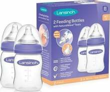 Lutipudelite komplekt Lansinoh NaturalWave, 2x160 ml, 0+ kuud