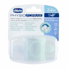 Lutikomplekt Chicco PhysioForma Soft 2-6M, sinine/roheline, 2 tk