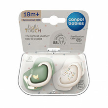 Silikoonlutt Canpol Babies GOOSE 18+ kuud, 22/667, 2 tk