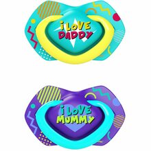 Lutt Canpol Babies Neon Love 0-6m, 22/652, sinine, 2 tk