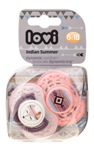 Dünaamiline silikoonlutt Lovi Indian Summer 6-18 kuud, 22/857, 2 tk