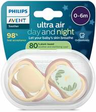 Lutt Philips Avent SCF087/09 Ultra Air Day&Night, 0-6 kuud, beež, 2 tk