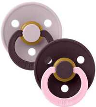 Lutite komplekt Bibs Colour Fusion Dusky Lilac/Plum, 0-6 kuud, 2 tk