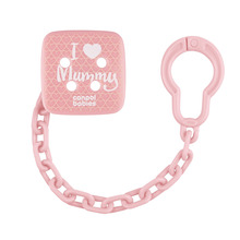 Lutipidaja Canpol I Love Mummy, roosa, 2/434pin