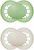 Lutt MAM Original 16+ kuud, valge/roheline, 2 tk