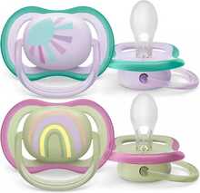 Lutt Philips Avent SCF085/59 Ultra Air, 0-6 kuud, 2 tk, sateenkaari
