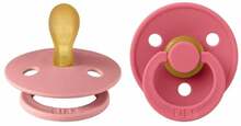 Lutt Bibs Colour Symmetrical Dusty Pink/Coral, 6-18 kuud, 2 tk