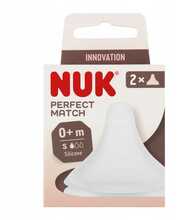 Lutt NUK Perfect Match silikoon S 3+ kuud, SA101, 2 tk