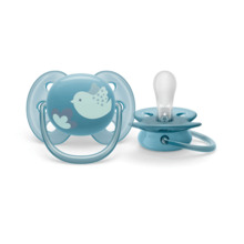Lutt Philips Avent Ultra Soft Deco SCF092/04, 6-18 kuud, helesinine, 1 tk