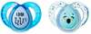Lutt Tommee Tippee Night Style silikoon, 6-18 kuud, 433661, 2 tk