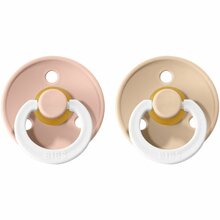 Lutid BIBS Colour Blush Night/Vanilla Night 6-18 kuud, 2 tk
