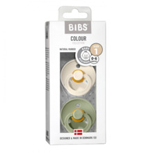 Lutid BIBS Colour Sage/Ivory 0-6 kuud, 2 tk