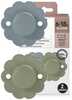 Lutt Suavinex SX Pro Wonder 3308400SH, 6-18 kuud, Spring Lake + Hedge Green, 2 tk
