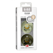 Lutid BIBS Colour Sage/Hunter Green 0-6 kuud, 2 tk