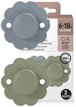 Lutt Suavinex SX Pro Wonder 3308400SH, 6-18 kuud, Spring Lake + Hedge Green, 2 tk