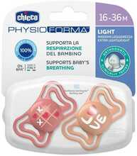 Lutt Chicco PhysioForma Light 16-36 kuud, 2 tk, roosa