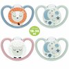 Lutt NUK Space Night 18-36 kuud, 2 tk