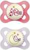 Lutt Mam Original Night Pink 0-6 kuud, 2 tk